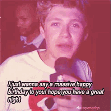 Niall Happy Birthday GIF - Niall Happy Birthday One Direction GIFs