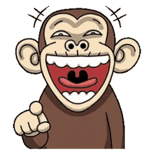 %E0%B9%87hahaha laugh funny happy monkey