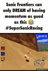 Sonic R Funny GIF