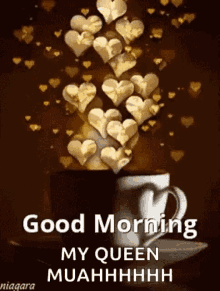 good morning hearts coffee muah