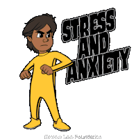 Mental Health Anxiety Sticker
