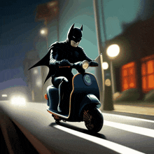 Batman Riding GIF - Batman Riding Scooter GIFs