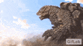 Gamera Gamera Rebirth GIF - Gamera Gamera Rebirth Gamera And Guiron Charge Each Other GIFs