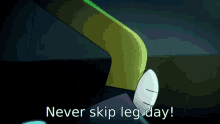 Leg Day Final Space GIF