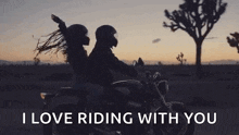 Couple Out On A Date Together Motorcycle GIF