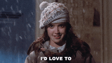 I'D Love To Kate Beringer GIF - I'D Love To Kate Beringer Gremlins GIFs