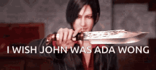 I Wish John Was Ada Wong GIF - I Wish John Was Ada Wong GIFs