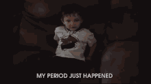 Haha GIF - Period First Time Girl Problems GIFs