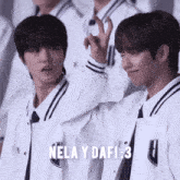 nela y dafi 3 is written on the bottom of a picture