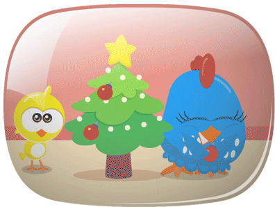 Decorating Christmas Tree Decoration Sticker - Decorating Christmas Tree Decoration Christmas Stickers