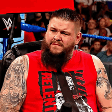 Kevin Owens What The Fuck GIF - Kevin Owens What The Fuck Huh GIFs