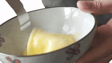 mixing eggs