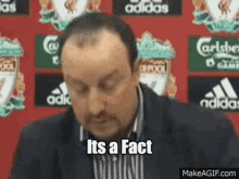 Rafa Benitez Fact GIF - Rafa Benitez Fact Facts GIFs