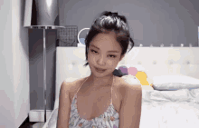 Jennie Kim Wink GIF - Jennie Kim Wink GIFs