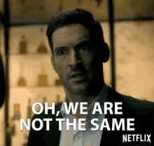Oh We Are Not The Same GIF - Oh We Are Not The Same Im Not Like You GIFs