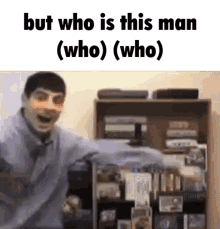 Game Dude Who Is This Man GIF - Game Dude Who Is This Man Who Who GIFs