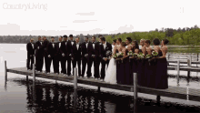 dock fail bride groom grooms men brides maid