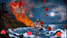 Lord Shiva Float GIF - Lord Shiva Float Raining GIFs