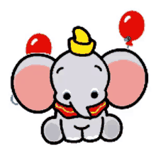 Dumbo Party GIF - Dumbo Party Balloons GIFs