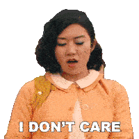 I Dont Care Nancy Sticker - I Dont Care Nancy Grease Rise Of The Pink Ladies Stickers