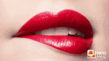 Lipstick Red GIF