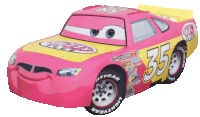 Kevin Racingtire Shifty Drug Sticker - Kevin Racingtire Shifty Drug Cars Movie Stickers