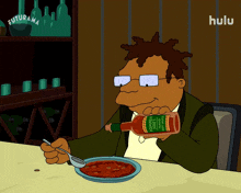 putting sauce hermes conrad phil lamarr futurama add some hot sauce putting sauce hermes conrad phil lamarr futurama add some hot sauce