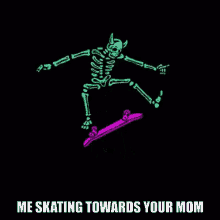 Skating Your Mom GIF