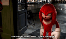 Knuckles Knuckles The Echidna GIF - Knuckles Knuckles The Echidna Sonic Movie2 GIFs