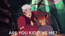 Are You Kidding Me Catra GIF - Are You Kidding Me Catra Crimson Waste GIFs