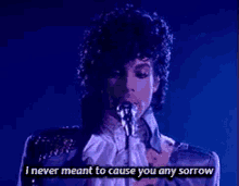 prince purple rain never meant to cause you sorrow