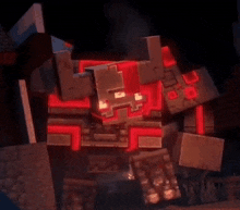 Minecraft Dungeons Redstone Monstrosity GIF
