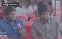Not Letting Your Friend Drink.Gif GIF - Not Letting Your Friend Drink Siva Manasula Shakti Movie Jiiva GIFs
