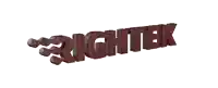 a logo for rightek is shown on a white background