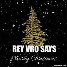 Rey Vro Christmas GIF - Rey Vro Christmas Merry Christmas GIFs