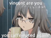 Vincent Vincent Caffeine GIF - Vincent Vincent Caffeine Vincent Coffee GIFs