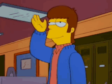 The Simpsons Homer GIF - The Simpsons Homer Hair Flip GIFs