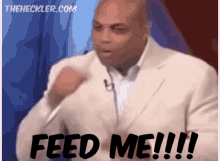 Hungry Feed Me GIF - Hungry Feed Me Charles Barkley GIFs