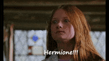 Ginny Hermione GIF - Ginny Hermione Ginny Yelling GIFs