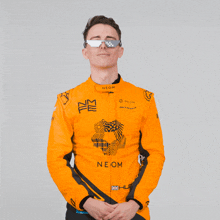 Jake Hughes Sunglasses GIF - Jake Hughes Sunglasses Mclaren Formula E GIFs