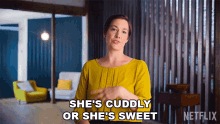 Shes Cuddly Or Shes Sweet History Of Swear Words GIF - Shes Cuddly Or Shes Sweet History Of Swear Words Cuddly GIFs