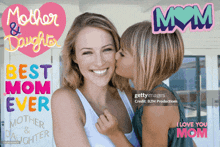 Mother And Daughter I Love My Mom GIF