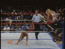 Heidi Lee Morgan Throw From The Top Rope GIF - Heidi Lee Morgan Throw From The Top Rope GIFs