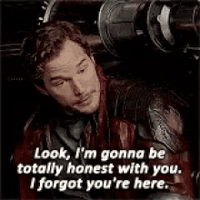 Starlord Look GIF - Starlord Look Honest GIFs