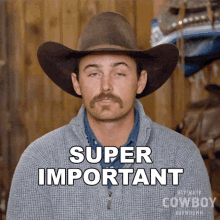 Super Important Buck Faust GIF - Super Important Buck Faust Ultimate Cowboy Showdown GIFs