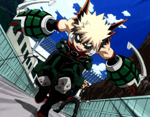 Running Bakugo Bakugou GIF - Running Bakugo Bakugou Im Coming For You GIFs