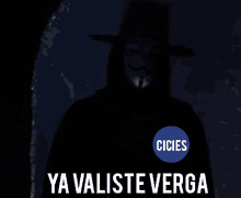 Ya Valiste Verga V For Vendetta GIF - Ya Valiste Verga V For Vendetta GIFs