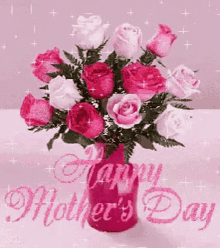 Happy Mothers Day Roses GIF