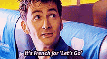Doctor Who Its French GIF - Doctor Who Its French Lets Go GIFs