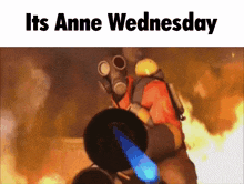 Anne Wednesday Pyro GIF - Anne Wednesday Pyro Burning GIFs